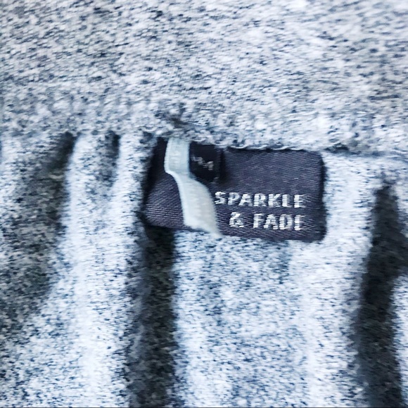 UO Sparkle & Fade High Low gray skirt - Picture 7 of 7